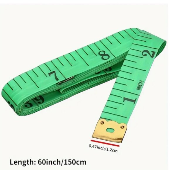 3pcs 150cm/60inch Tape Measure Measuring Tape for Body, Double Scale S - Picture 2 of 4